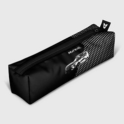 Пенал для ручек Haval чёрно-белый, цвет: 3D-принт