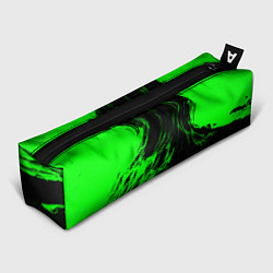 Пенал Зелёная энергия на чёрном фоне