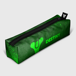 Пенал для ручек Destiny - green gradient по-горизонтали, цвет: 3D-принт