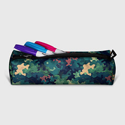 Пенал для ручек Армейский камуфляж зеленый, цвет: 3D-принт — фото 2