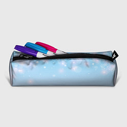 Пенал для ручек Зимний градиент со снежинками, цвет: 3D-принт — фото 2
