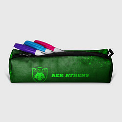 Пенал для ручек AEK Athens - green gradient по-горизонтали, цвет: 3D-принт — фото 2