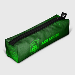 Пенал AEK Athens - green gradient по-горизонтали