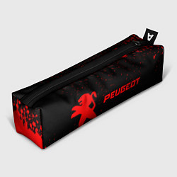 Пенал Peugeot - red gradient по-горизонтали