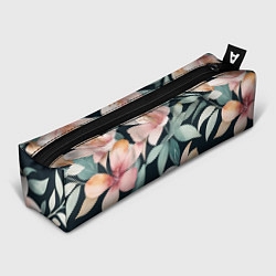 Пенал для ручек Цветочный паттерн, цвет: 3D-принт