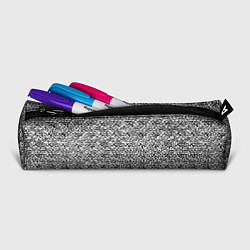 Пенал для ручек Чёрно-белый текстурный, цвет: 3D-принт — фото 2