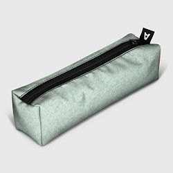 Пенал для ручек Светлый серо-голубой однотонная текстура, цвет: 3D-принт