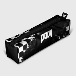 Пенал для ручек Doom краски клетка, цвет: 3D-принт