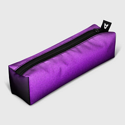 Пенал для ручек Магический градиент крошка чёрно-фиолетовый, цвет: 3D-принт