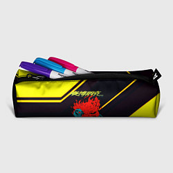 Пенал для ручек Cyberpunk 2077 geometry steel, цвет: 3D-принт — фото 2