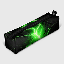 Пенал для ручек Color green black, цвет: 3D-принт