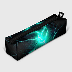 Пенал для ручек Color light blue black, цвет: 3D-принт