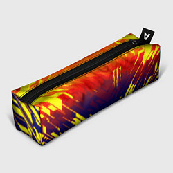 Пенал Monster energy geometry yellow