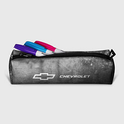 Пенал для ручек Chevrolet - grey gradient по-горизонтали, цвет: 3D-принт — фото 2