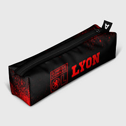 Пенал для ручек Lyon - red gradient по-горизонтали, цвет: 3D-принт