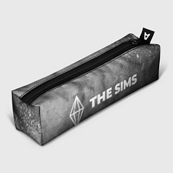 Пенал для ручек The Sims - grey gradient по-горизонтали, цвет: 3D-принт