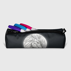Пенал для ручек Черепа лошадей - эскиз, цвет: 3D-принт — фото 2