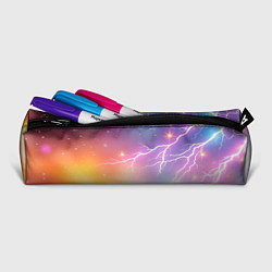 Пенал для ручек Магический фон с молниями и звездами, цвет: 3D-принт — фото 2