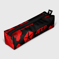 Пенал Jeep - red gradient по-горизонтали