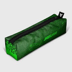 Пенал для ручек Jaguar - green gradient по-горизонтали, цвет: 3D-принт