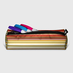Пенал для ручек Горизонтальные полосы, цвет: 3D-принт — фото 2