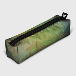 Пенал для ручек Абстракция - green oil stain, цвет: 3D-принт
