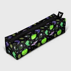 Пенал для ручек Halloween black pumpkin pattern, цвет: 3D-принт