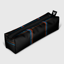 Пенал для ручек Neon black red blue, цвет: 3D-принт