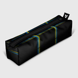 Пенал для ручек Neon yellow blue, цвет: 3D-принт