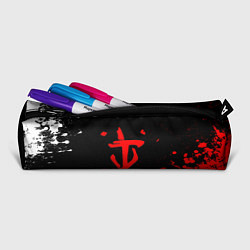 Пенал для ручек Doom краски всплеск, цвет: 3D-принт — фото 2