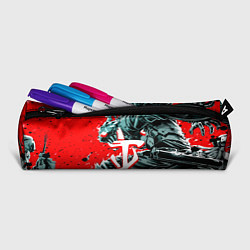 Пенал для ручек Doom samurai steel, цвет: 3D-принт — фото 2