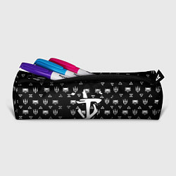 Пенал для ручек Doom ведьмак логотипы, цвет: 3D-принт — фото 2