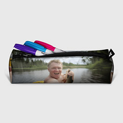 Пенал для ручек Здоровенный Йаааазь мем, цвет: 3D-принт — фото 2