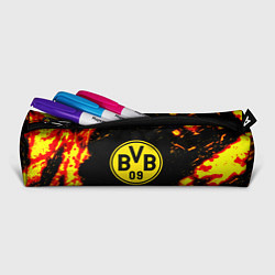 Пенал для ручек Borussia огненные краски, цвет: 3D-принт — фото 2