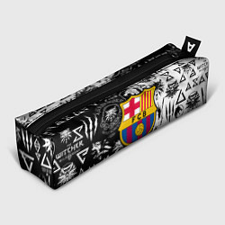 Пенал для ручек Barcelona логотипы ведьмак, цвет: 3D-принт