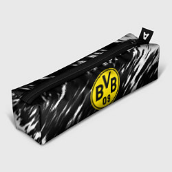 Пенал Borussia штрихи красок текстура