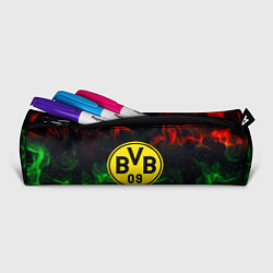Пенал для ручек Borussia красно зеленый огонь, цвет: 3D-принт — фото 2