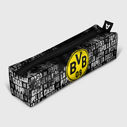Пенал для ручек Borussia мафия текстура надписи, цвет: 3D-принт