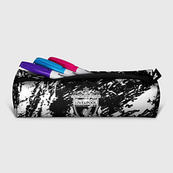 Пенал для ручек Ливерпуль белые штриха красок, цвет: 3D-принт — фото 2