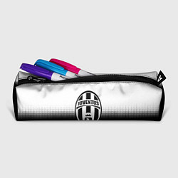 Пенал для ручек Juventus черно белая геометрия, цвет: 3D-принт — фото 2
