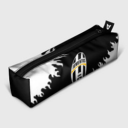 Пенал Juventus белый огонь текстура