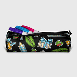 Пенал для ручек Christmas soul, цвет: 3D-принт — фото 2