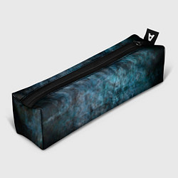 Пенал для ручек Абстракция - dark blue, цвет: 3D-принт
