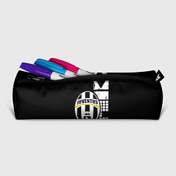 Пенал для ручек Ювентус геометрия белая, цвет: 3D-принт — фото 2