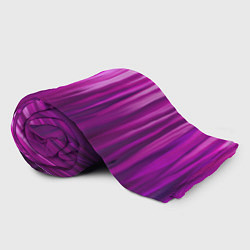 Плед флисовый Фиолетово-черные краски, цвет: 3D-велсофт — фото 2