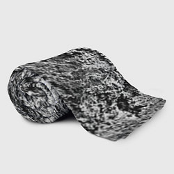 Плед флисовый Серая текстура, цвет: 3D-велсофт — фото 2