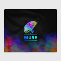 Плед Muse: Neon Flower