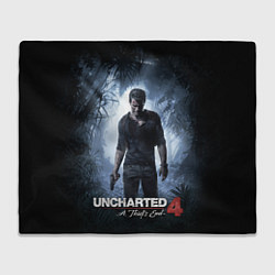 Плед флисовый Uncharted 4: A Thief's End, цвет: 3D-велсофт