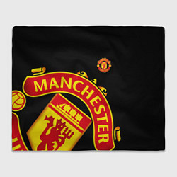 Плед FC Man United: Black Exclusive