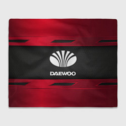 Плед флисовый Daewoo Sport, цвет: 3D-велсофт